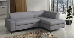 Carol Grey Corner Sofa Bed – Grey - Right Hand
