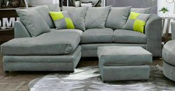 Abram Grey Corner Sofa – Left Hand
