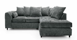 Carmy Grey Corner Sofa – Right Hand