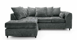 Carmy Grey Corner Sofa – Left Hand