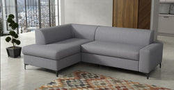 Carol Grey Corner Sofa Bed – Grey - Left Hand