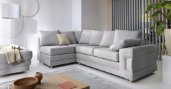 Piper Grey Corner Sofa – Left Hand