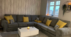 Feito Grey Corner Sofa – Reversible